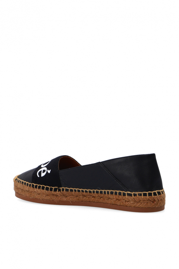 SchaferandweinerShops Bermuda - Espadrilles with logo Chloé